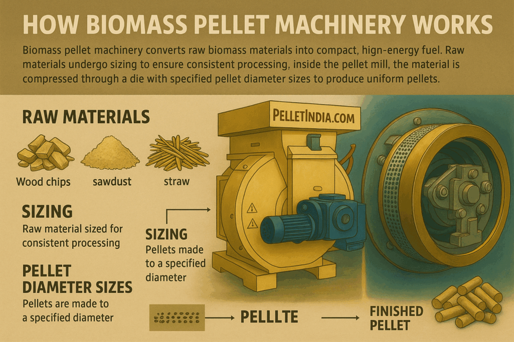 raw biomass to fuel