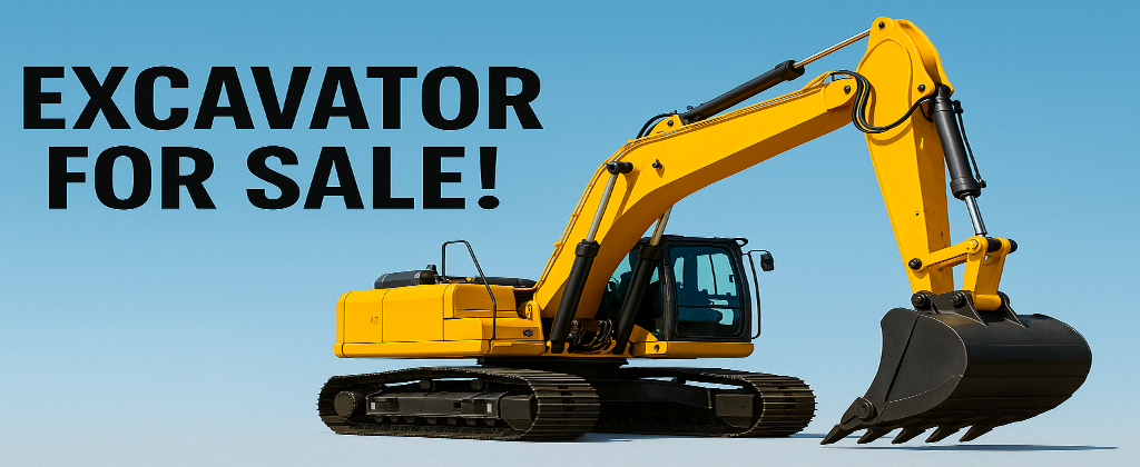 Excavator for sale