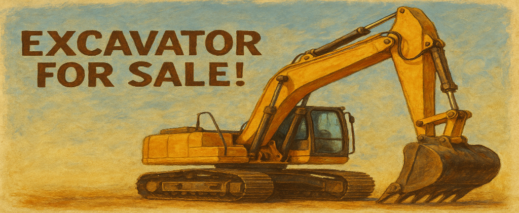 excavator for sale