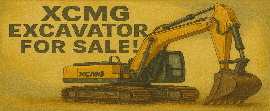 xcmg excavator for sale