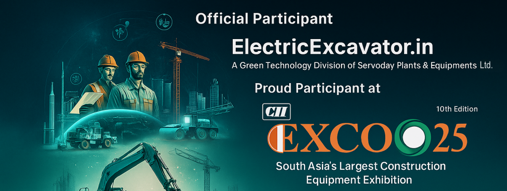 excon 2025, ElectricExcavator.in