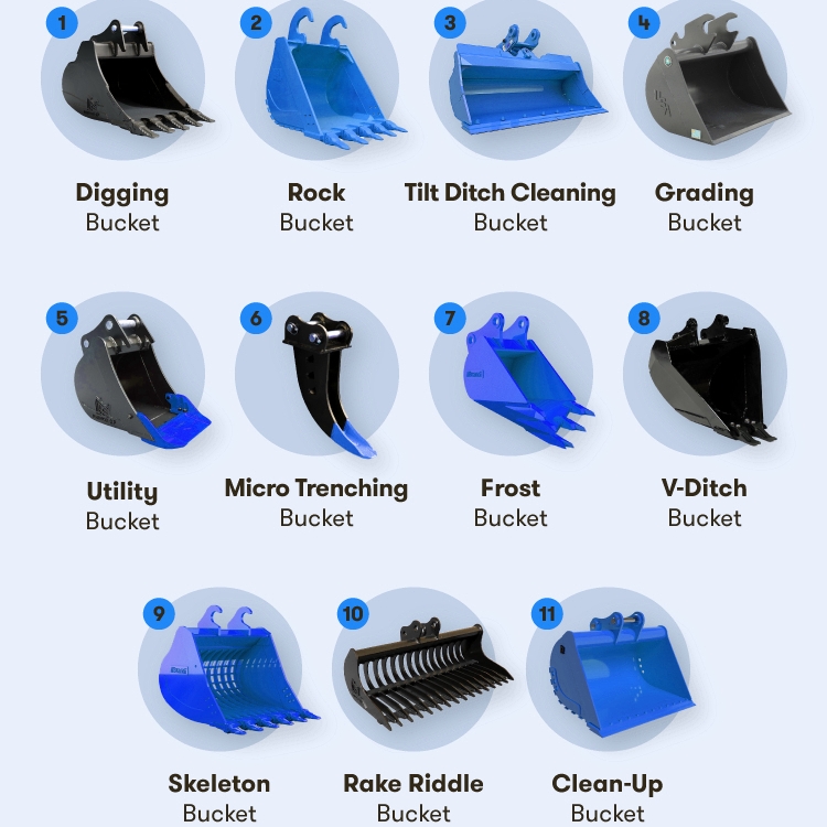 Loader and Excavator Buckets